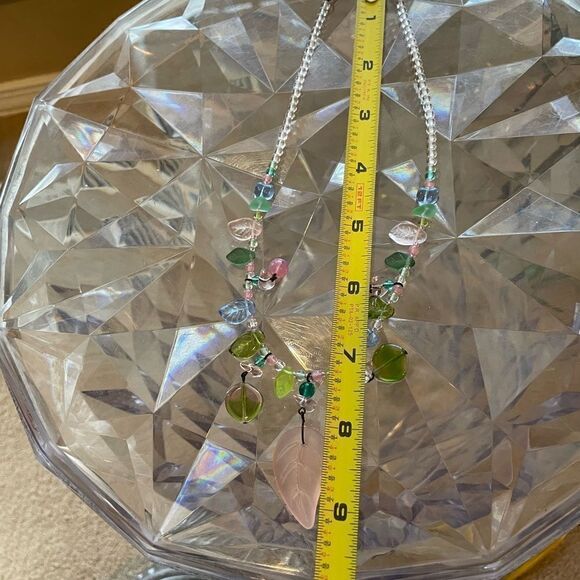 The Country Ewe LTD Glass Beaded Flower Necklace from New York - Picture 5 of 15